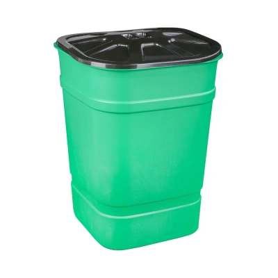 Купить Бак пласт. с крышкой квадратный 300 л (1/3) "Альтернатива" м3047