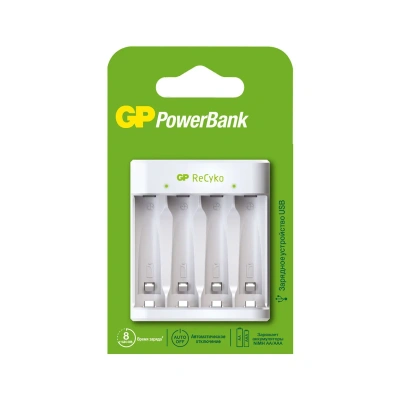 Купить Зарядное устройство GP POWERBANK E411-2CRB1 (1/12)