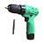 Купить Дрель-шуруповерт аккум. GREEN 12 (аккум., заряд. устр-во, бита) (1) "ZITREK" 063-4071