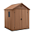 Купить Хозблок пласт. "DARWIN" 183*182*218 см (коричневый) "KETER"