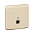 Купить Розетка телефонная "Этюд" RJ11, кремовый (1/10/120) "SCHNEIDER"