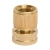 Купить Соединитель для шлангов 3/4" латунный, быстросъемный, внутр. резьба (1/96) "PALISAD" Купить Соединитель для шлангов 3/4" латунный, быстросъемный, внутр. резьба (1/96) "PALISAD"