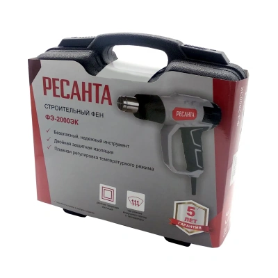 Купить Фен строительный фэ-2000эк "Ресанта"