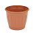 Купить Горшок для цветов "Дионис" 1,6 л (коричневый) (1/32) "Альтернатива" м8244