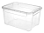 Купить Ящик универс. "Кристалл" 389*275*215 мм 16 л (бесцветн.) (1/10) "Бытпласт"