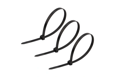 Купить Хомуты нейлон 7,6 х 300 мм (набор 100 шт.), черные (1/5/50) "REXANT" 07-0303