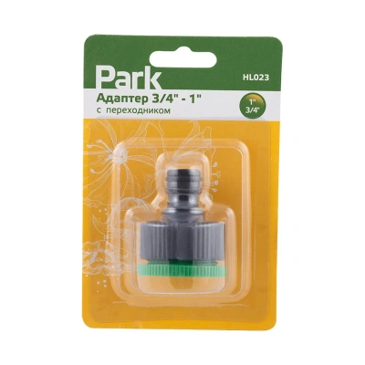 Купить Адаптер для шлангов 3/4"-1" с переходником (1/50/200) "PARK" HL023