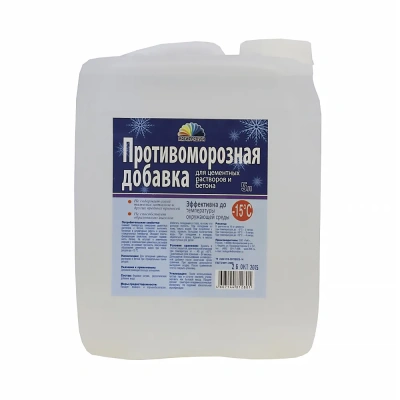 Купить Антиморозная добавка для растворов и бетона (формиат натрия)  5 л (1/120) "Магия радуги"