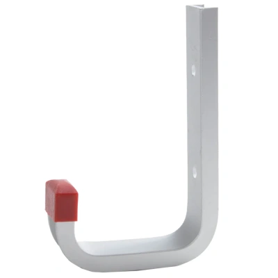 Купить Крюк кн-01 настенный 80*120 мм (до 30 кг) серебро люкс (1/10)  (кн 01.10.01л)