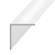 Купить Уголок ПВХ 20х20 2,7м Stella белый