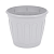 Купить Горшок для цветов "Дионис" 3,6 л (серый) (1/24) "Альтернатива" м8525