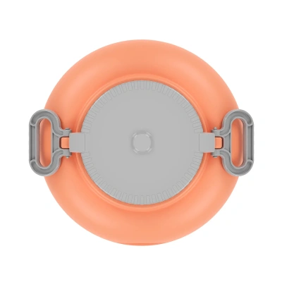 Купить Канистра-бочка пласт. "Байкал" 30 л с крышкой и ручками (оранжевый/серый) (1/6) "Альтернатива" м7598