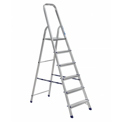 Купить Стремянка  алюминиевая  6 ступеней (1) "Алюмет"