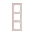 Купить Рамка "KARINA" 3-х местн. вертикальная, кремовый (1/10/120) "LEZARD" 707-0300-153