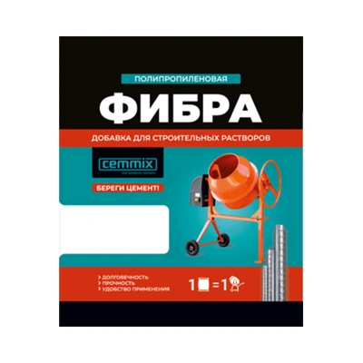 Купить Фиброволокно полипропилен. "CEMFIBRA" 150 г (1/36/1152) "CEMMIX"