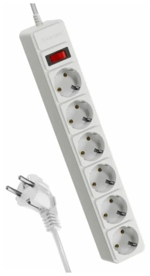 Купить Сетевой фильтр Космос 3м 6гнезд 16А 3500Вт