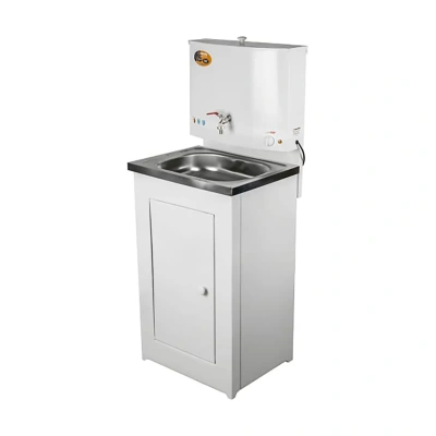 Купить Комплект дачный "Люкс" 17 л с подогревом, нержав. мойка, белый (1) "Вихрь"