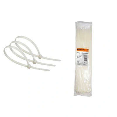 Купить Хомуты нейлон 7,6 х 500 мм (набор 100 шт.), белые (1/5/15) TDM SQ0515-0138