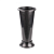 Купить Ваза для цветов (под срезку) D 200 мм, H 425 мм (черная) (1/12) "Альтернатива" м6433