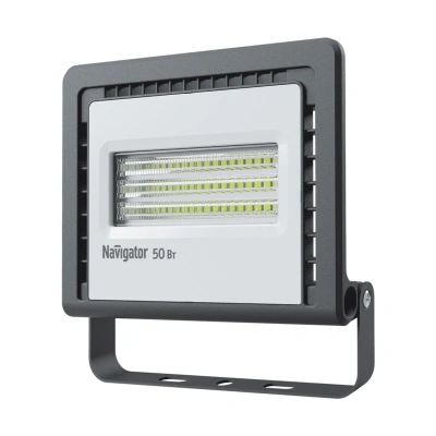 Купить Прожектор светодиодный (LED)  NFL-01  50W  6500 K  IP65  (1/32) "NAVIGATOR" 14 146