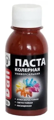 Паста колеровочная DALI  шиповник 0,1кг Рогнеда 205700