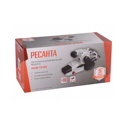Купить Шлифмашина ленточная лшм-75/900 "Ресанта"