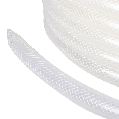 Купить Шланг пвх 3/4" армиров. "Силикон" 50 м (прозрачный) (1) "Вихрь"