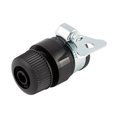 Купить Соединитель для шлангов 1/2" с системой быстрой фиксации и хомутом (1/50/100) "PARK" HL025