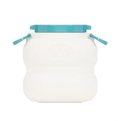 Купить Канистра-бочка пласт. "Байкал" 20 л с крышкой и ручками (1/6) "Альтернатива" м6225