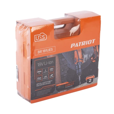 Купить Дрель-шуруповерт аккумуляторная PATRIOT BR 181 UES