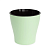 Купить Горшок для цветов "Лея" 2,2 л двойной (светло-зеленый) (1/20) "Альтернатива" м8267