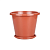 Купить Горшок для цветов "Эконом" 2 л (коричневый) (1/30) "Альтернатива" м6601