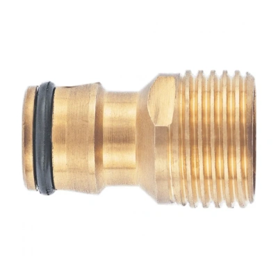 Купить Адаптер для шлангов с наружной резьбой 1/2" латунный (1/200) "PALISAD"