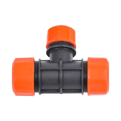 Купить Тройник для соединения шлангов 3/4"-3/4"-1/2" цанговый (1/18) "Жук"