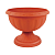 Купить Вазон для цветов "Джулия" 8 л  D 320 мм (коричнев.) (1/15) "Альтернатива" м1555
