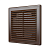 Купить Решетка вентиляц. разъемная с сеткой 150 х 150 мм (коричн.) (1/60) "Эра" 1515р кор