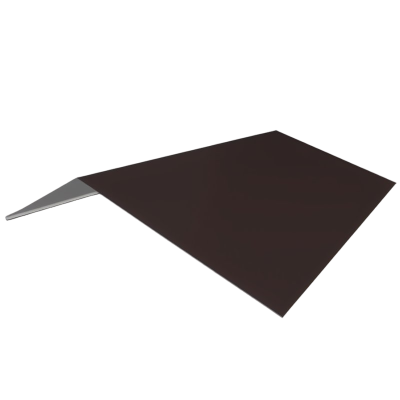 Купить Карнизная планка 80х2000 коричневая