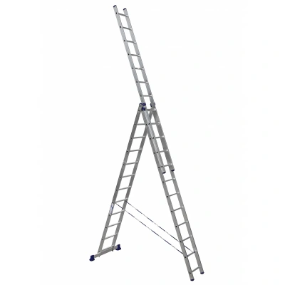 Купить Лестница-стремянка 3 секции по 12 ступеней (1) "Алюмет"