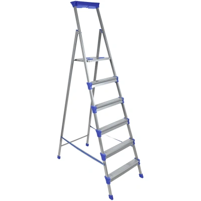 Купить Стремянка стальная  6 ступеней (1) "Ника"  см6