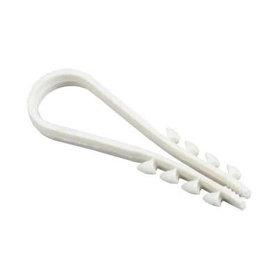 Купить Дюбель-хомут для круглого кабеля 11-18 мм нейлон (набор 100 шт.) белый (1/5/150) "IEK"