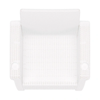 Купить Кресла пласт. "Ротанг плюс" набор 2 шт. (белый) (1) "Альтернатива" м8419