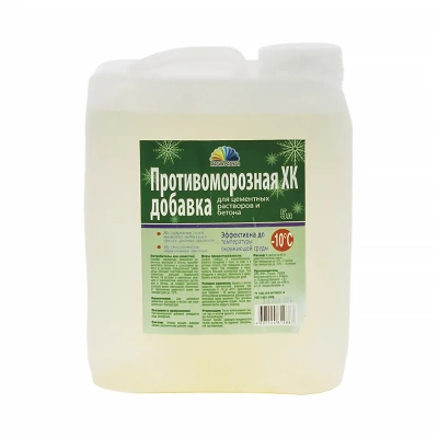 Купить Антиморозная добавка для растворов и бетона (хлорид кальция)  5 л (1/120) "Магия радуги"