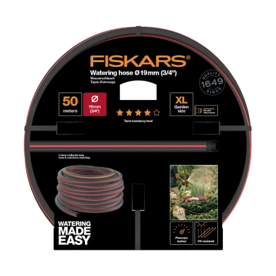 Купить Шланг пвх 3/4" армиров. Q4 50 м (1/2) "FISKARS" 1027111