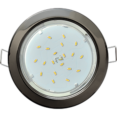 Купить Светильник встроенный Ecola GX53-H4 38x106 Черный хром