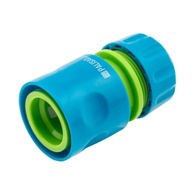 Купить Соединитель для шлангов "LUXE" 1/2" пласт. быстросъемный, однокомпонентный (1/240) "PALISAD"