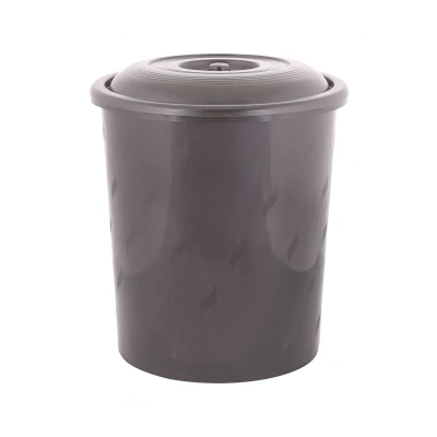 Купить Бак пласт. для мусора с крышкой 40 л (1/5) "Альтернатива" м7740