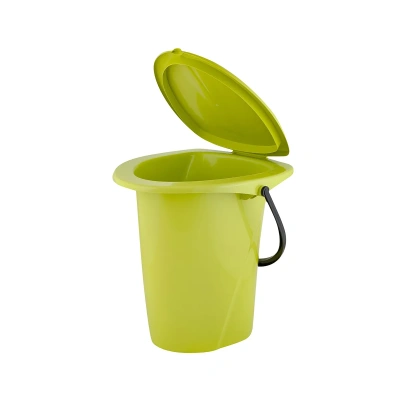 Купить Ведро-туалет "SMART SOLUTION" 17 л (серый) (1/7) "INGREEN" ING30001Fср