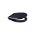 Купить Сиденье для унитаза черное матовое (1/16) "ORIO" к-14