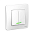 Купить Выключатель "BLANCA" 2-х кл. с индикатором 10а, белый (1/10/60) "SCHNEIDER"