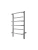 Купить Полотенцесушитель электрич. "Евромикс" п6 400*650 (хром) "TERMINUS"